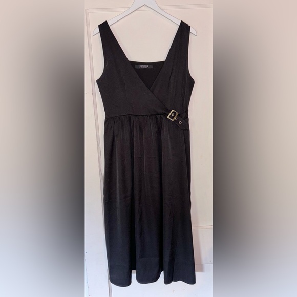 Disturbia Dress size 10 Belladonna Wrap Suspenders Midi - Picture 4 of 16